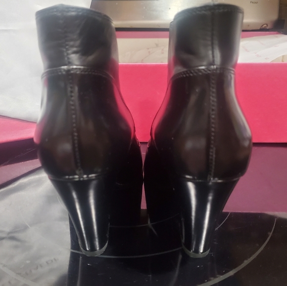 Lella Baldi Ankle Boots, Black Calfskin, Size 36.5, NIB - Picture 3 of 14